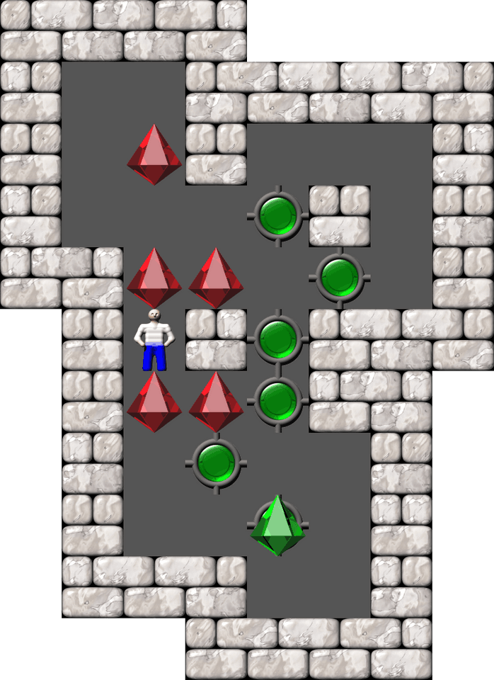 Sokoban Kevin 16 level 2